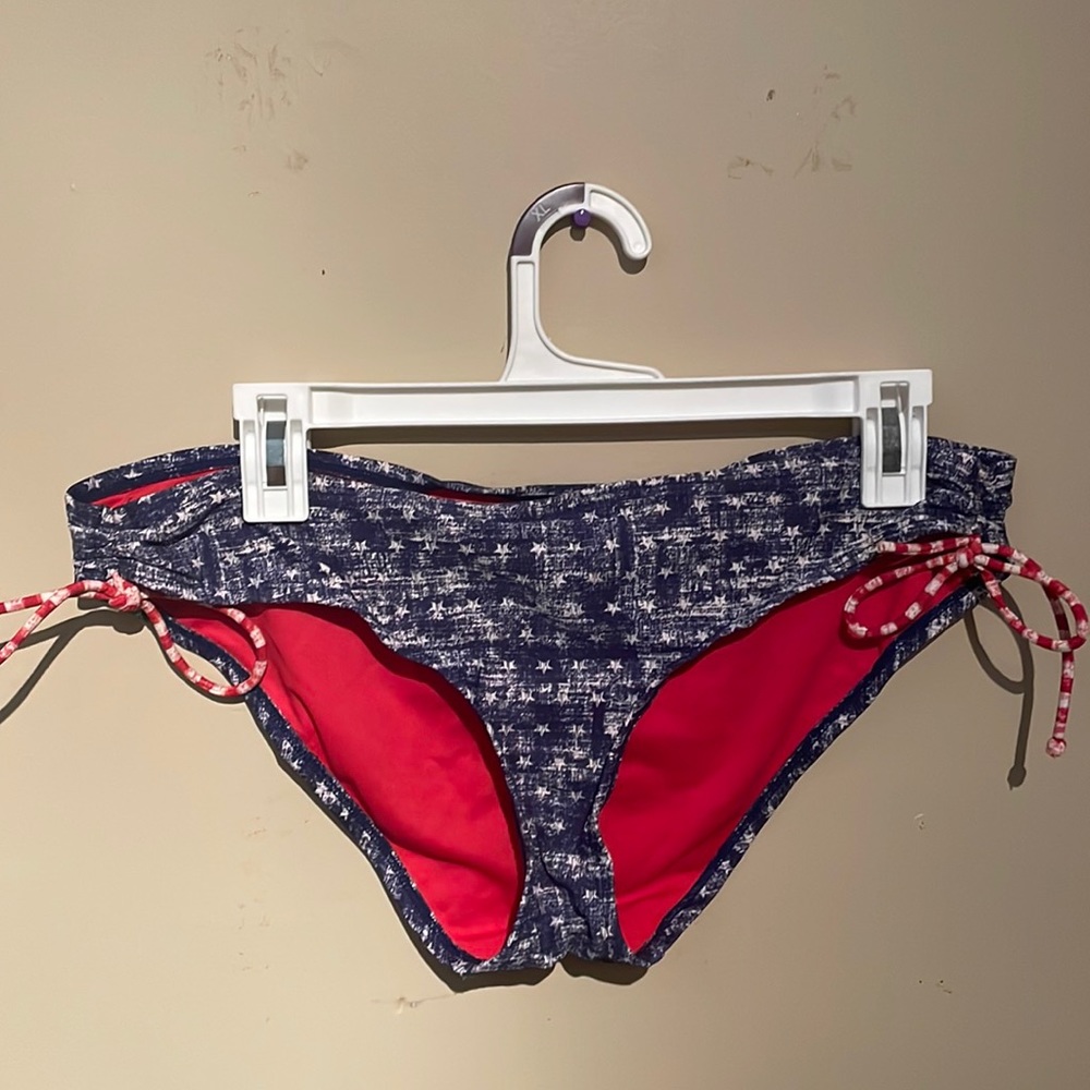 Red White and Blue Bathing Suit Bottoms